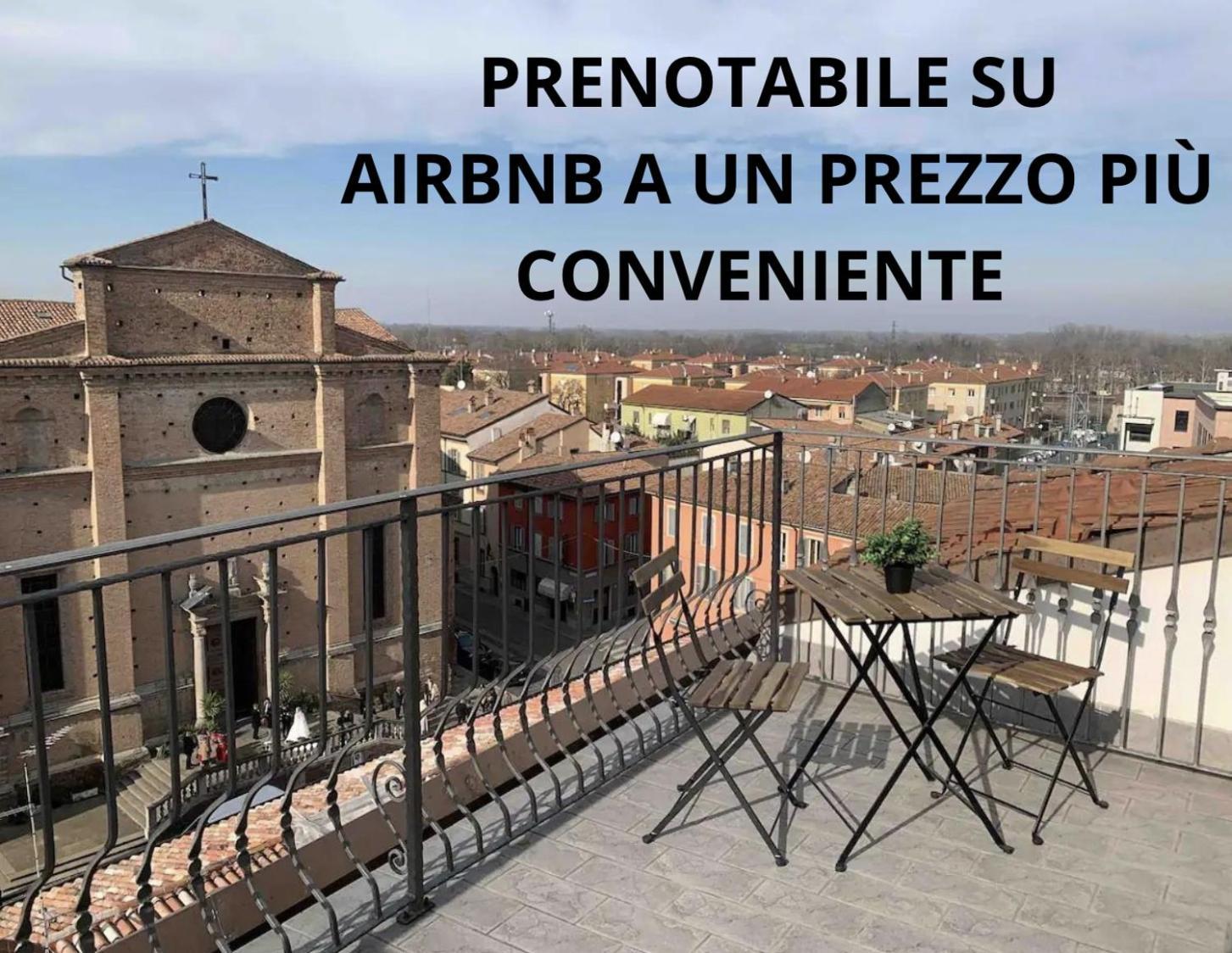 Mansarda Con Vista In Centro A Piacenza Leilighet Eksteriør bilde